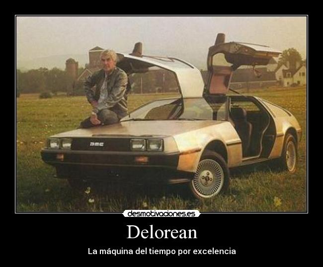 Delorean - La máquina del tiempo por excelencia