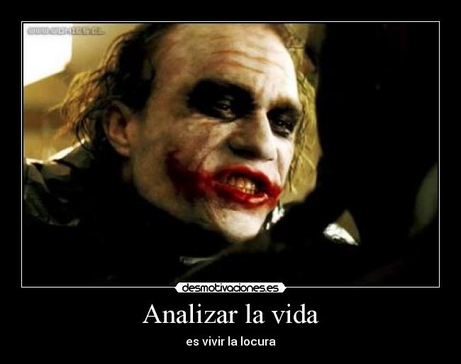 Analizar la vida -