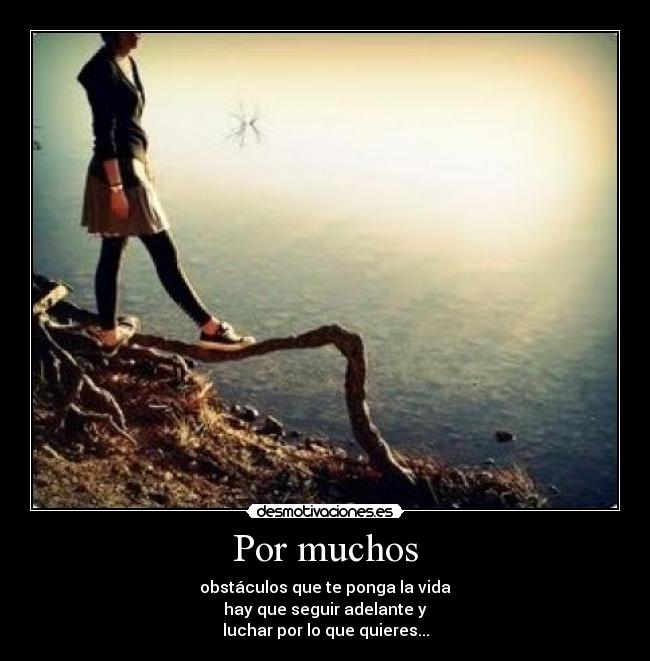 Por muchos -