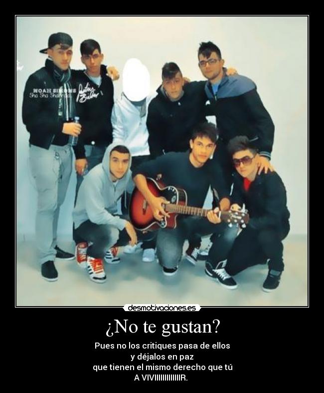 ¿No te gustan? -