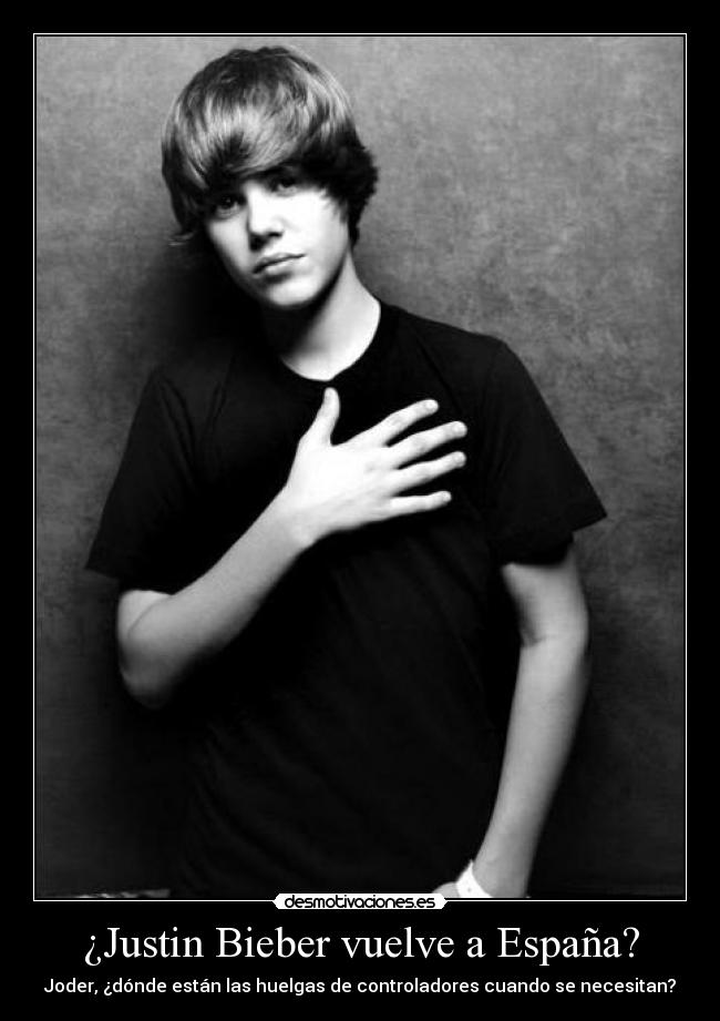 ¿Justin Bieber vuelve a España? -