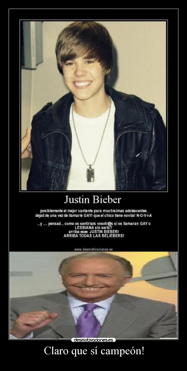 Claro que sí campeón! -