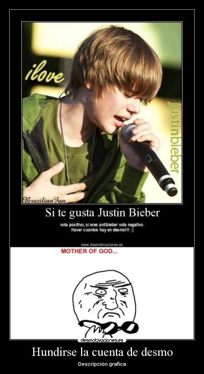 carteles justin hundir desmotivaciones