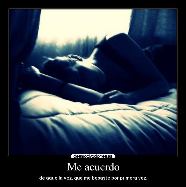 Me acuerdo -