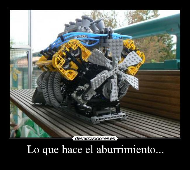 Lo que hace el aburrimiento... - 