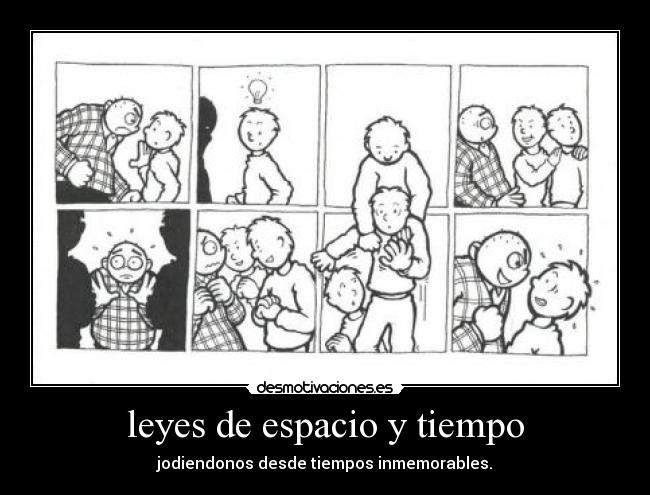 leyes de espacio y tiempo -