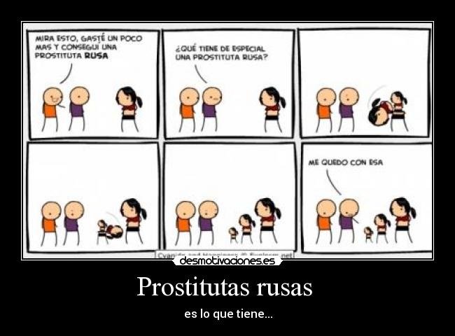 Prostitutas rusas  - es lo que tiene...