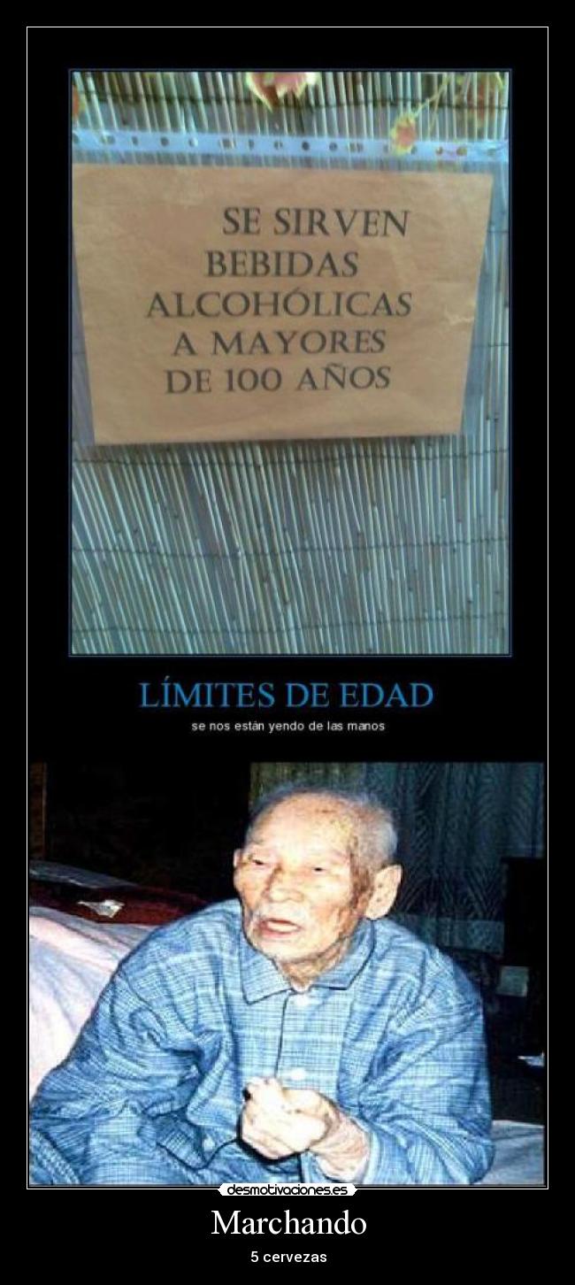 Marchando - 5 cervezas