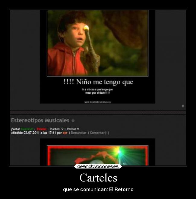 Carteles - que se comunican: El Retorno