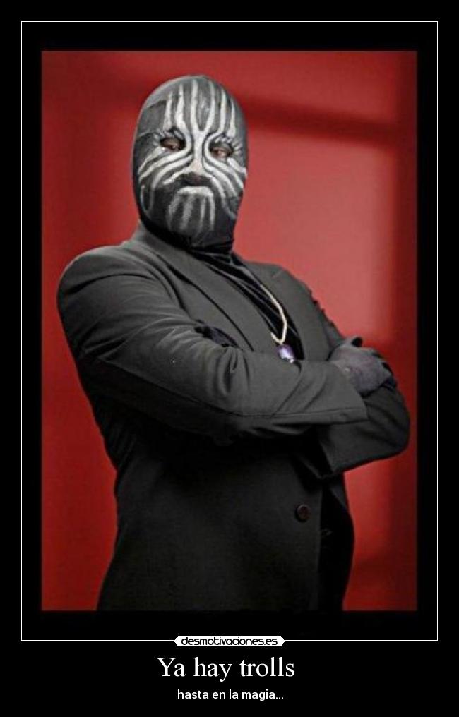 Ya hay trolls  - 