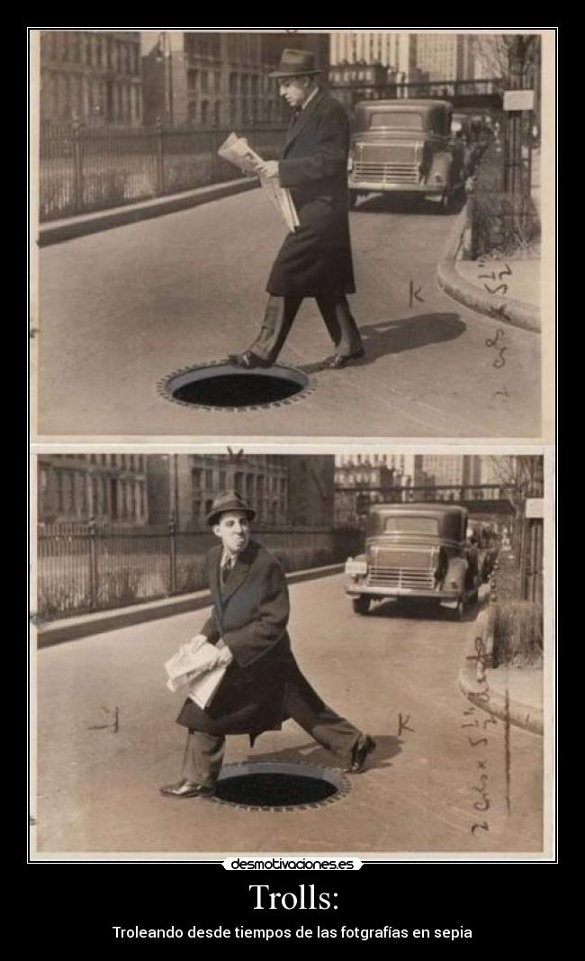 carteles troll trolear desmotivaciones