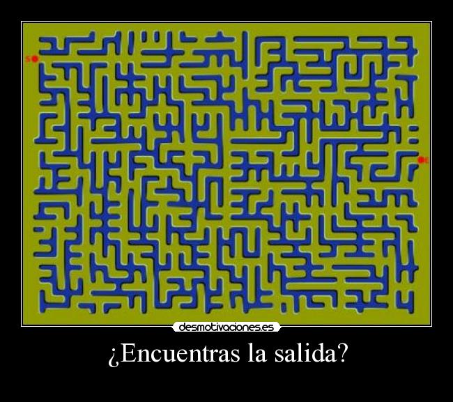 ¿Encuentras la salida? - 