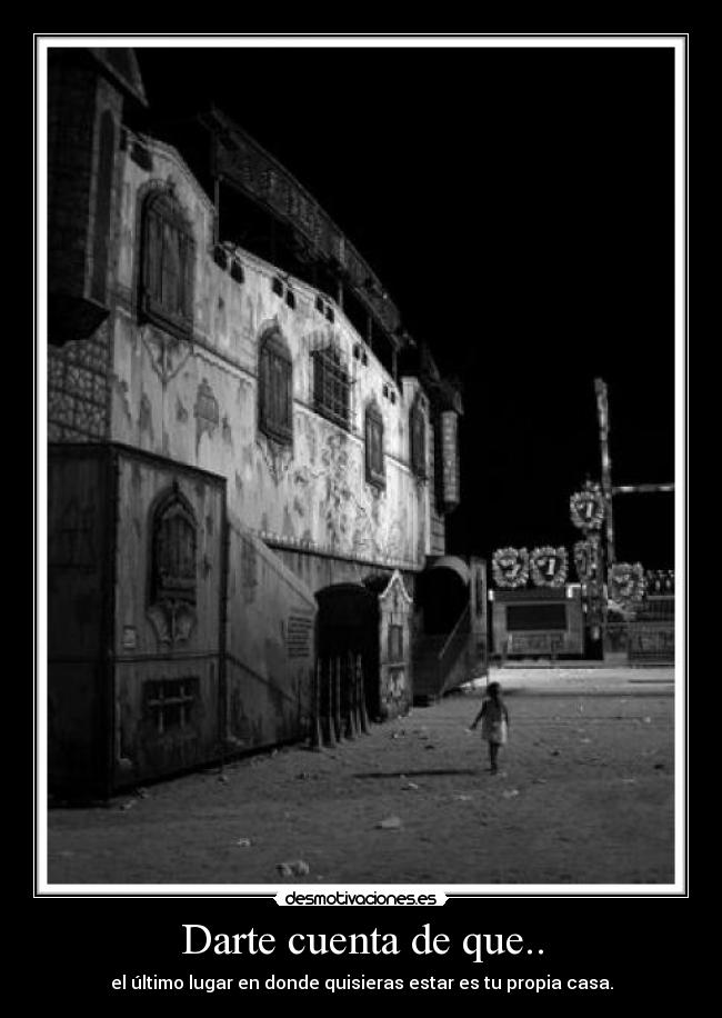 Darte cuenta de que.. -