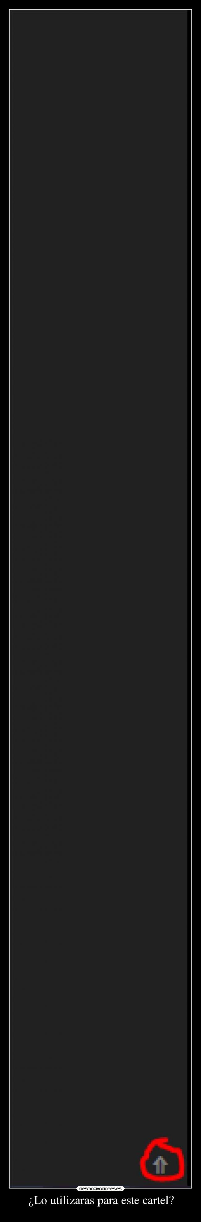 ¿Lo utilizaras para este cartel? - 