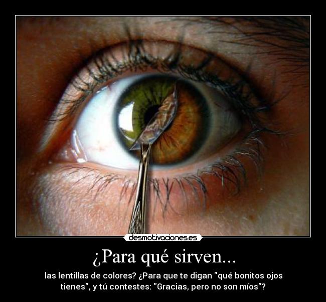¿Para qué sirven... -