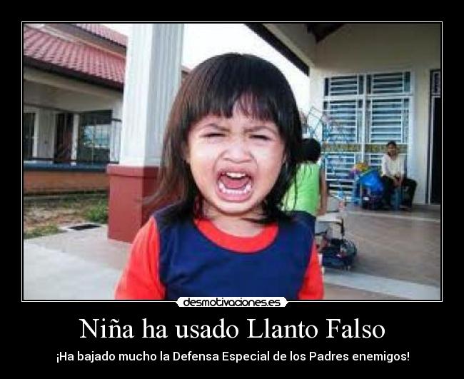 Niña ha usado Llanto Falso - ¡Ha bajado mucho la Defensa Especial de los Padres enemigos!