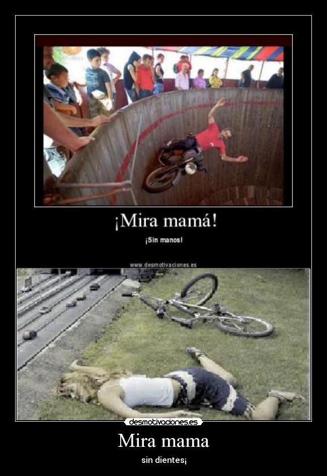 Mira mama - sin dientes¡