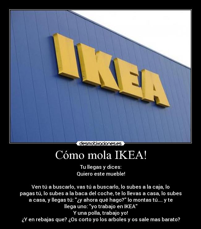 Cómo mola IKEA! -