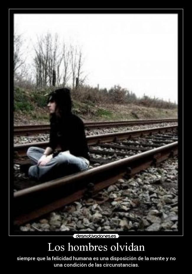 Los hombres olvidan -
