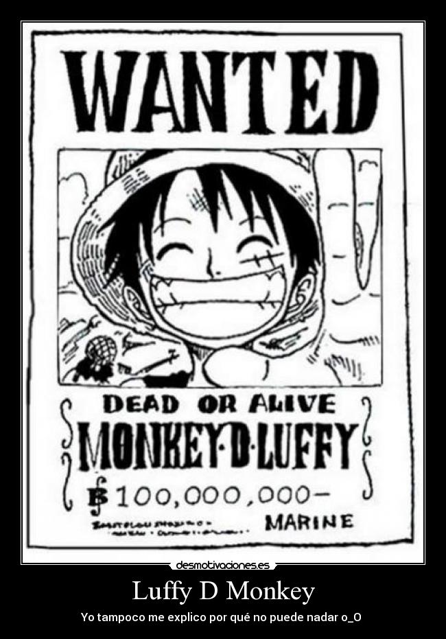 carteles luffy desmotivaciones
