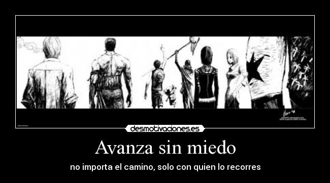 Avanza sin miedo - 