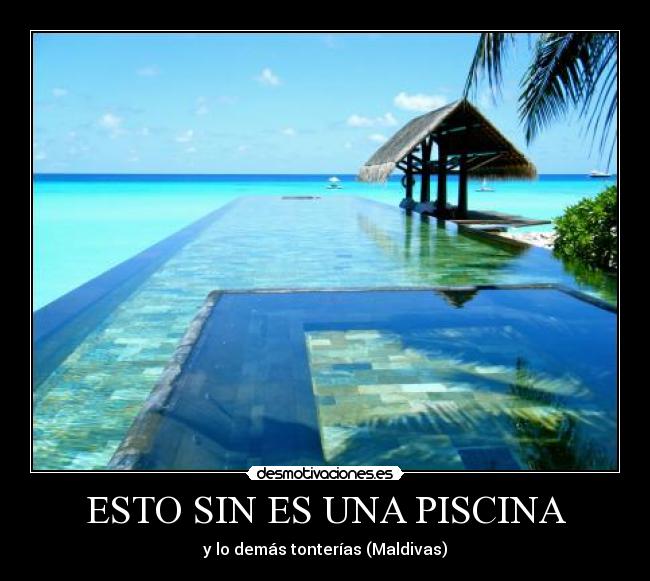 ESTO SIN ES UNA PISCINA - 