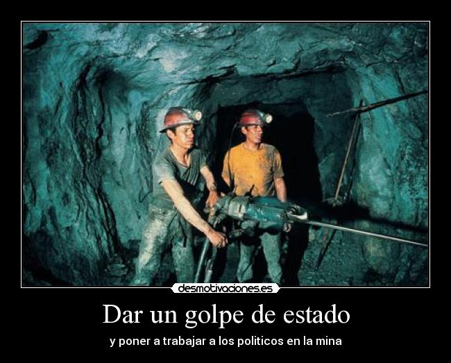 Dar un golpe de estado - 