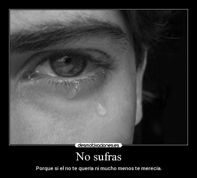 No sufras - 