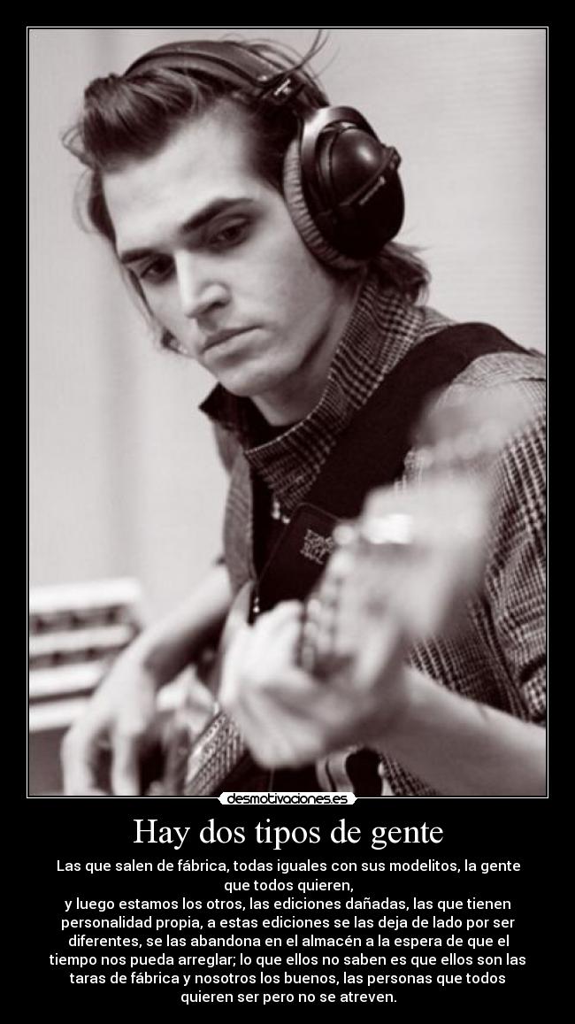 carteles hay dos tipos gente desmotivaciones