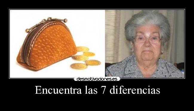 Encuentra las 7 diferencias - 