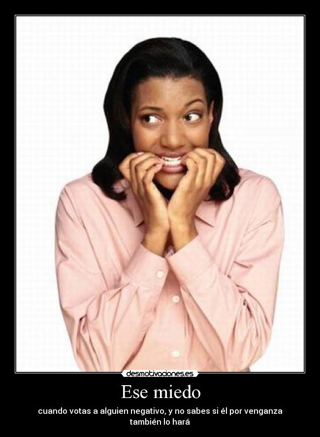 Ese miedo - 