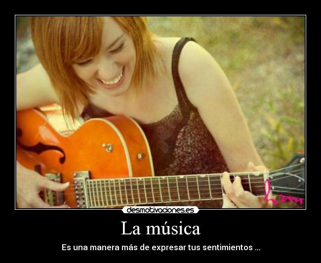 La música -