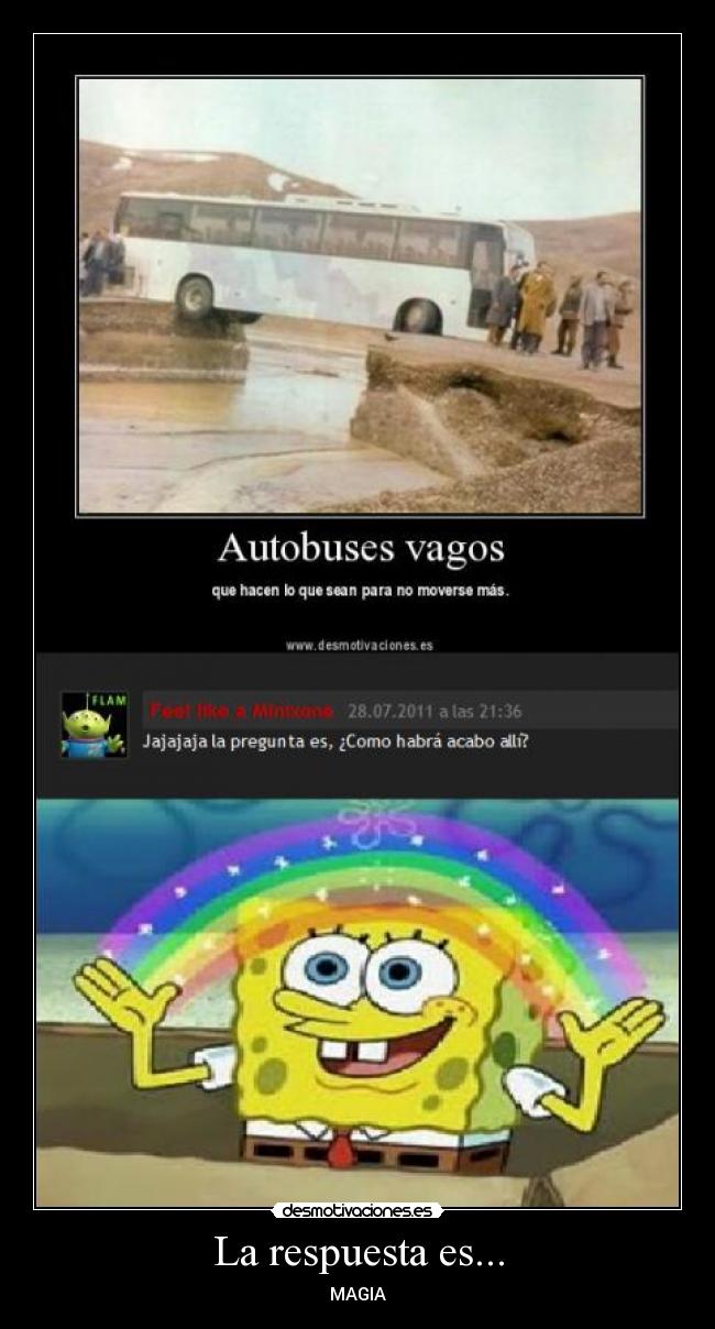 La respuesta es... - 