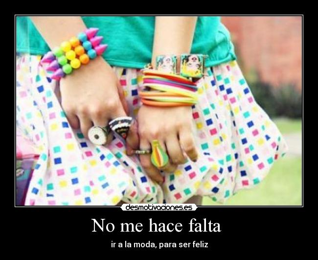 No me hace falta  - 