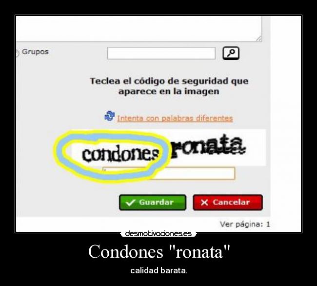 Condones ronata - calidad barata.