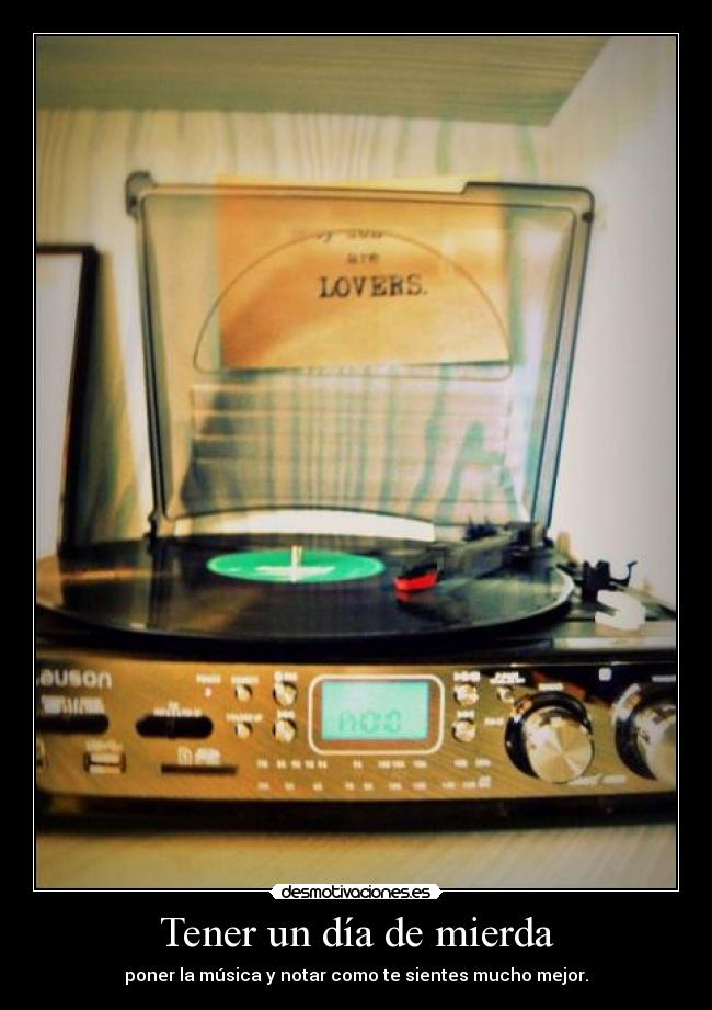 carteles musica desmotivaciones