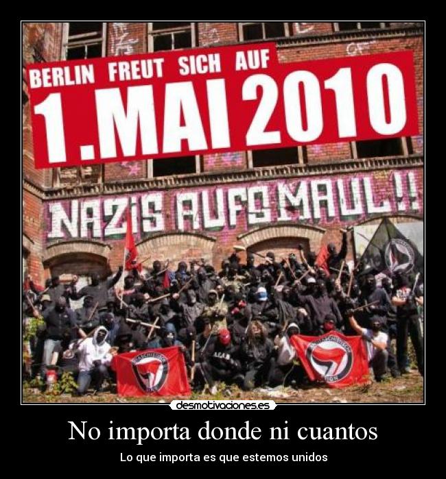 No importa donde ni cuantos -