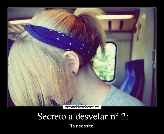 Secreto a desvelar nº 2: - 