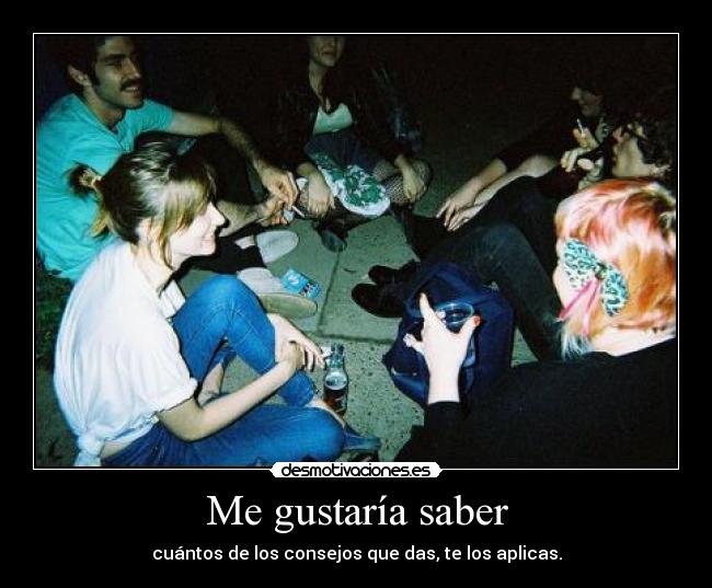 Me gustaría saber - 