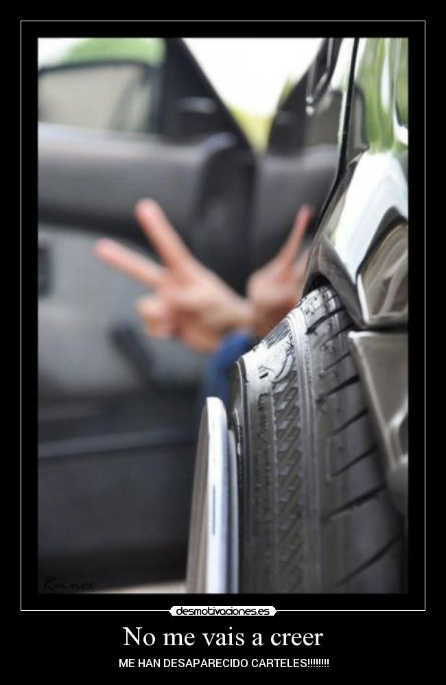 No me vais a creer - 