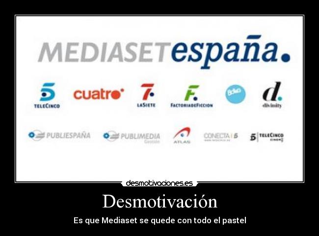 carteles telecinco mediaset cuatro siete fdf boing divinity desmotivaciones