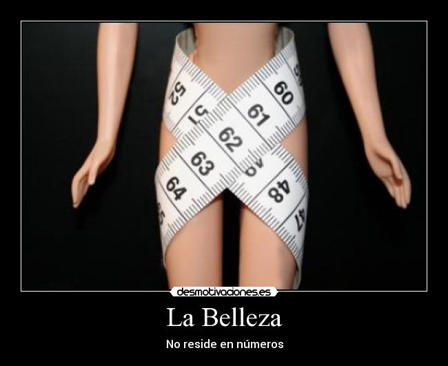 carteles belleza medidas numeros tallas desmotivaciones