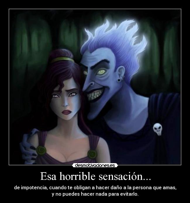 Esa horrible sensación... - 