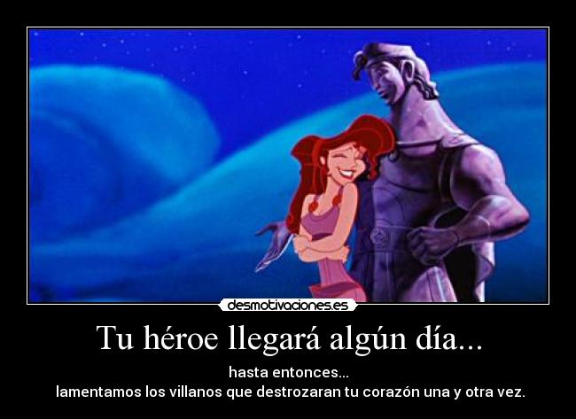 carteles hercules megara hades amor traicion nereagothic desmotivaciones