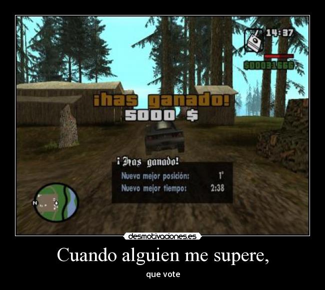 Cuando alguien me supere, - 