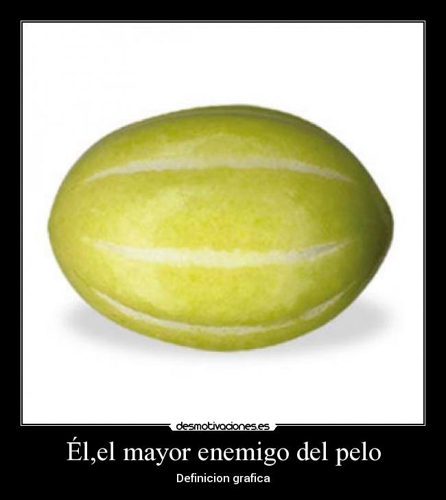 Él,el mayor enemigo del pelo - 