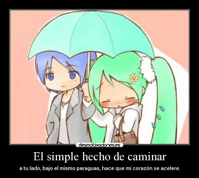 El simple hecho de caminar - 