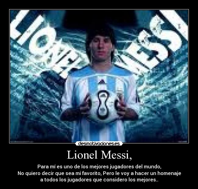 Lionel Messi, - 