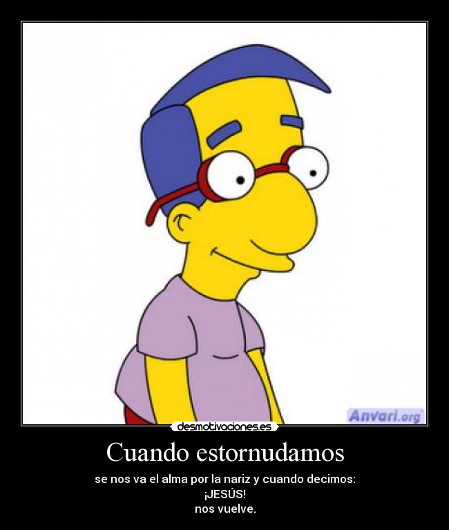 Cuando estornudamos - 