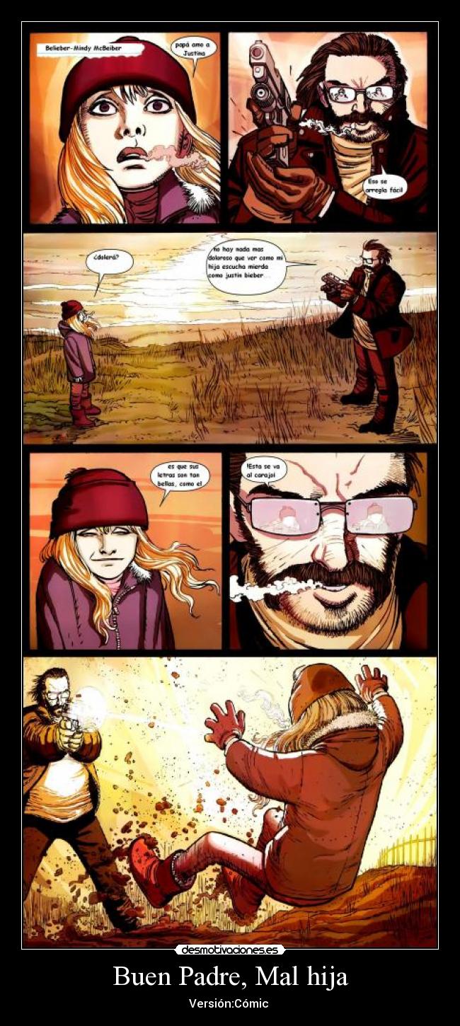 Buen Padre, Mal hija - Versión:Cómic 